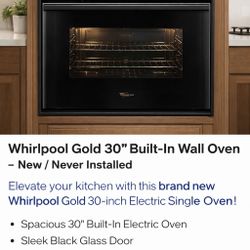 Whirlpool Gold Built-In Oven – 30” Electric Wall Oven