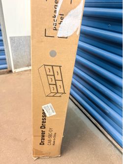 Drawer dresser brand new
