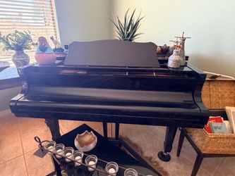 Young Chang Black Baby Grand Piano