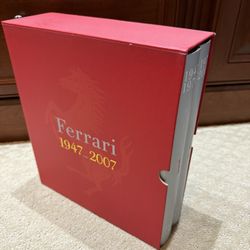 Ferrari 1947–2007 60th Anniversary Book Set Hardcovers Slipcase Limited Edition