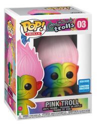 2020 WonderCon Funko POP! Good Luck Trolls: Pink Troll Exclusive Vinyl Figure - WonderCon Sticker