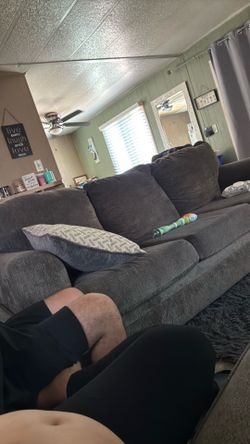 Grey couch