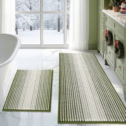 Bathroom Rugs 2 Piece Set