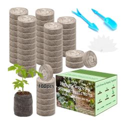ZeeDix Peat Pellets Seed Starter Soil Pods Plugs