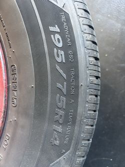 195/75 /R/ 14 With New Tires