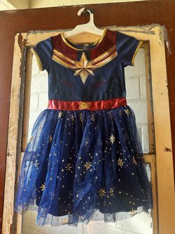 Captain marvel girl costume