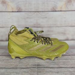Adidas AdiZero Impact Disney Men’s Size 16 JP9955 Gold Football Cleats NWOB