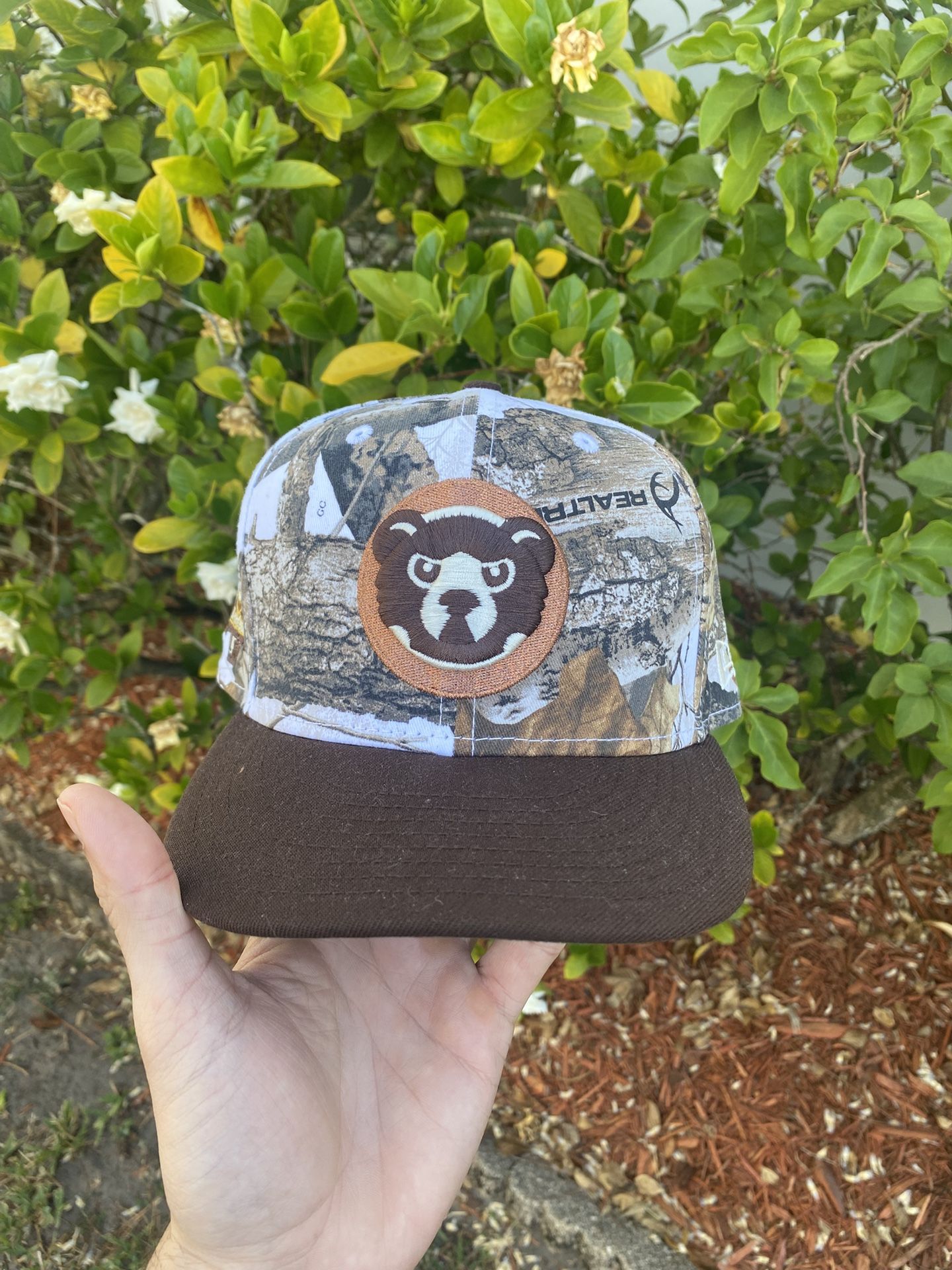 Chicago Cubs X Real Tree Fitted Size 7 1/2