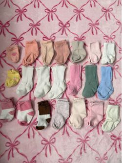 used baby socks