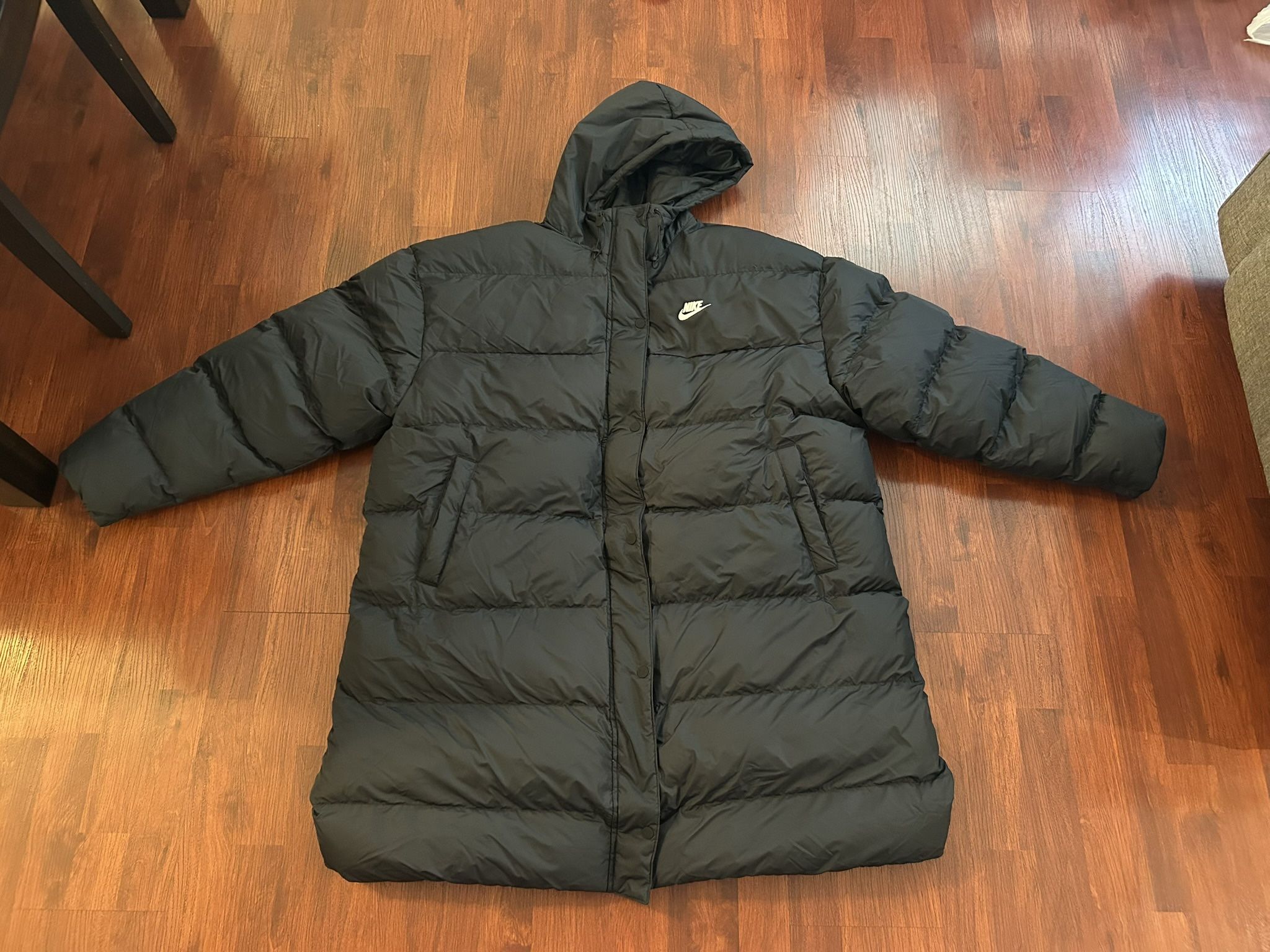 Nike Women’s Sportswear Metro Puffer Therma-Fit XXL Jacket Loose Hooded Parka