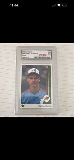 1989 Upper Deck Randy Johnson Rookie