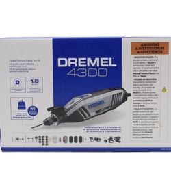 Dremel 4300 1.8 Amp Variable Speed Corded Rotary Tool Kit With 45 Accessories 