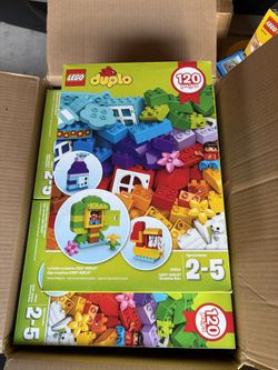 Lego Duplo Creative Box Set 120 Pieces Each
