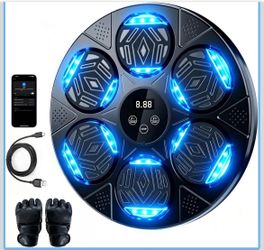 Smart Music Boxing Machine with LED Targets