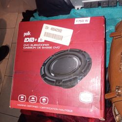 Subwoofer 8 Inch DVC 750rms