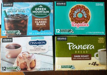 K Cup Keurig Pods - Assorted 48 Pods