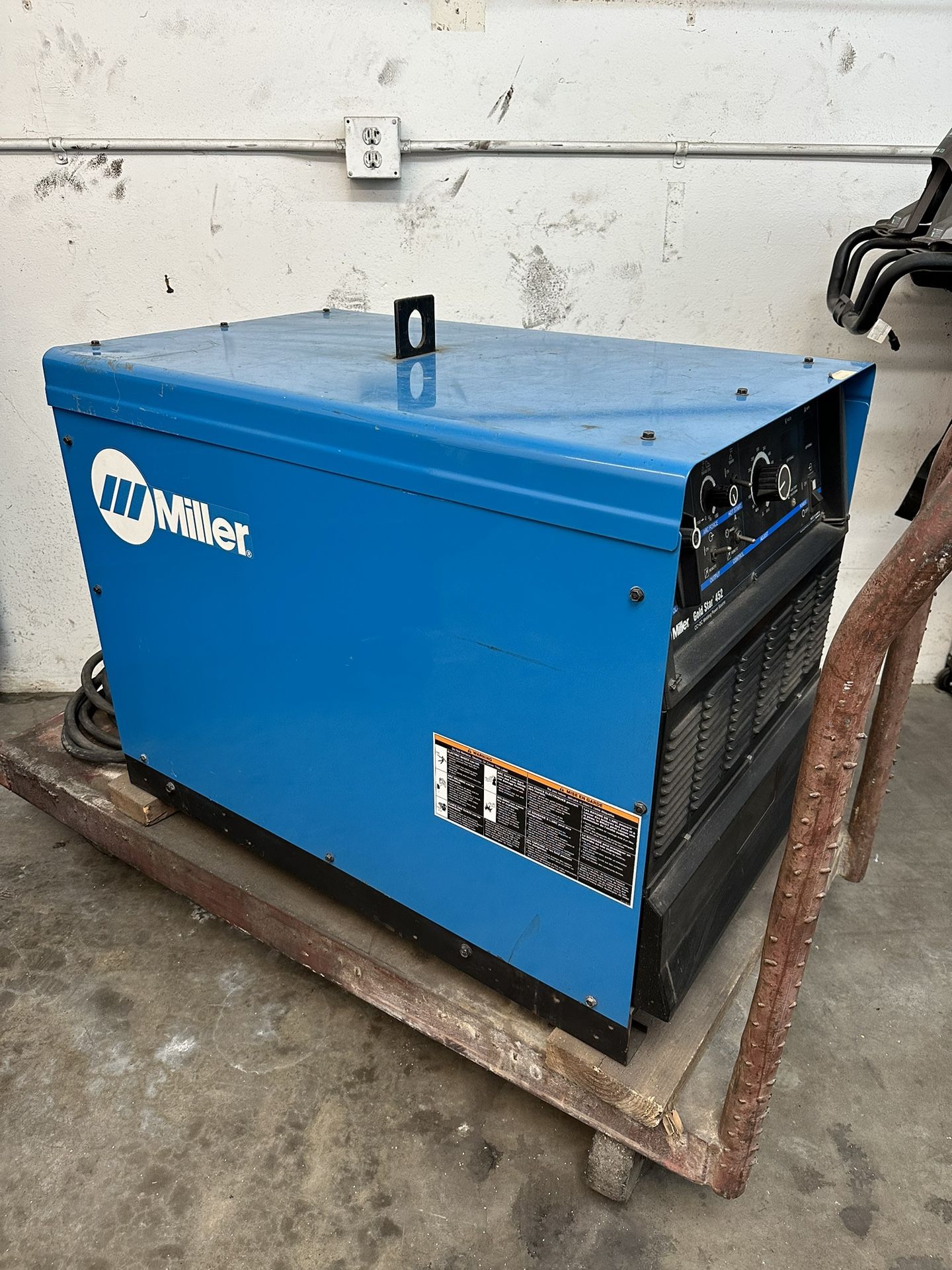 Miller Gold Star 452 Welder Power Source Stick/Tig