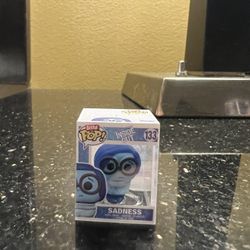 BITTY Sadness Funko Pop #133 Inside Out Disney Pixar Animation Emotion Phyllis