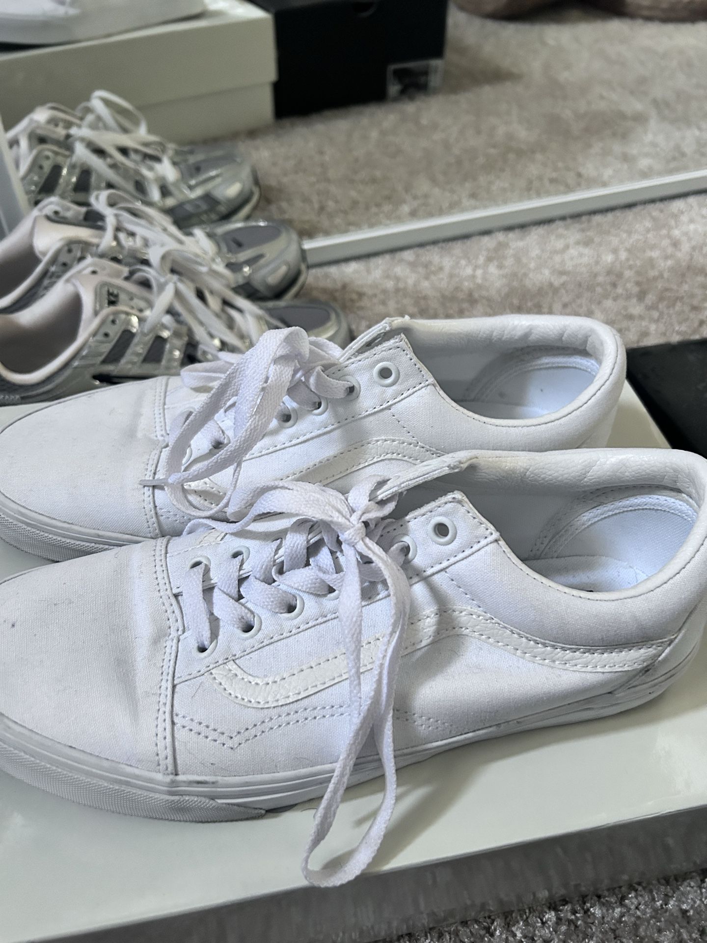 Vans white