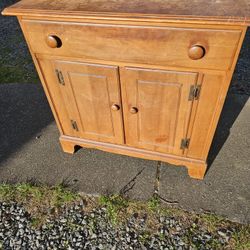 Wooden Storage Cabinet 