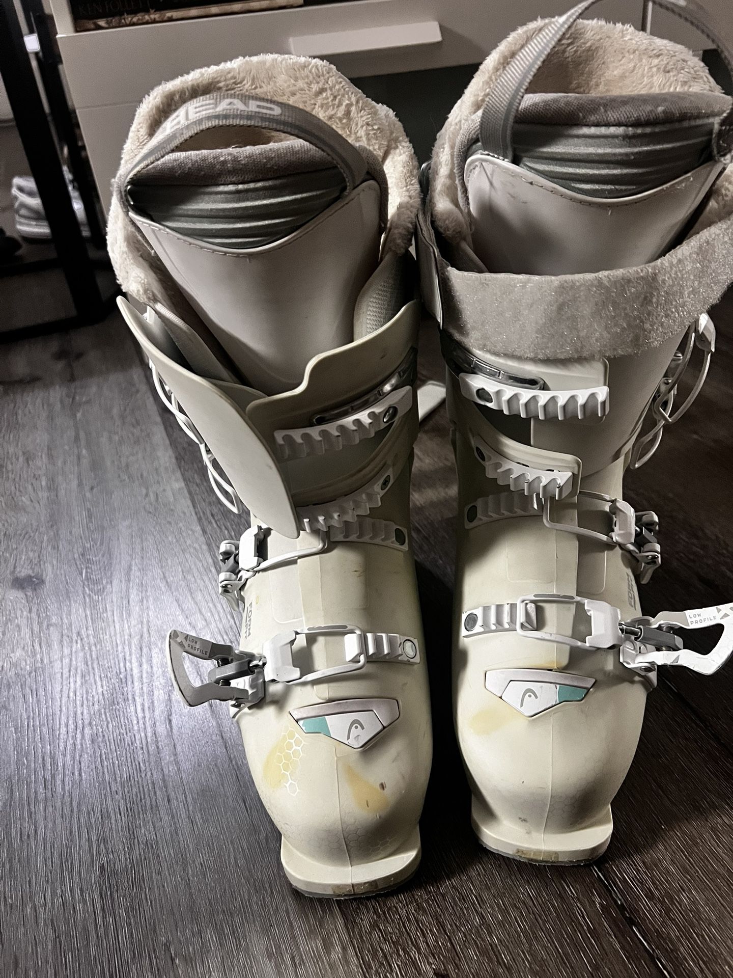 Ski Boots Women’s 10And Smith Helmet