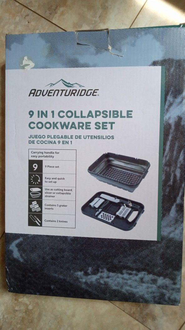 New Adventuridge 9 In 1 Cookware Prep Set