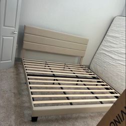Queen Bed & Mattress