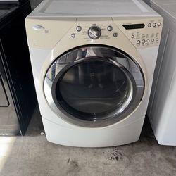 White Whirlpool Electric Dryer