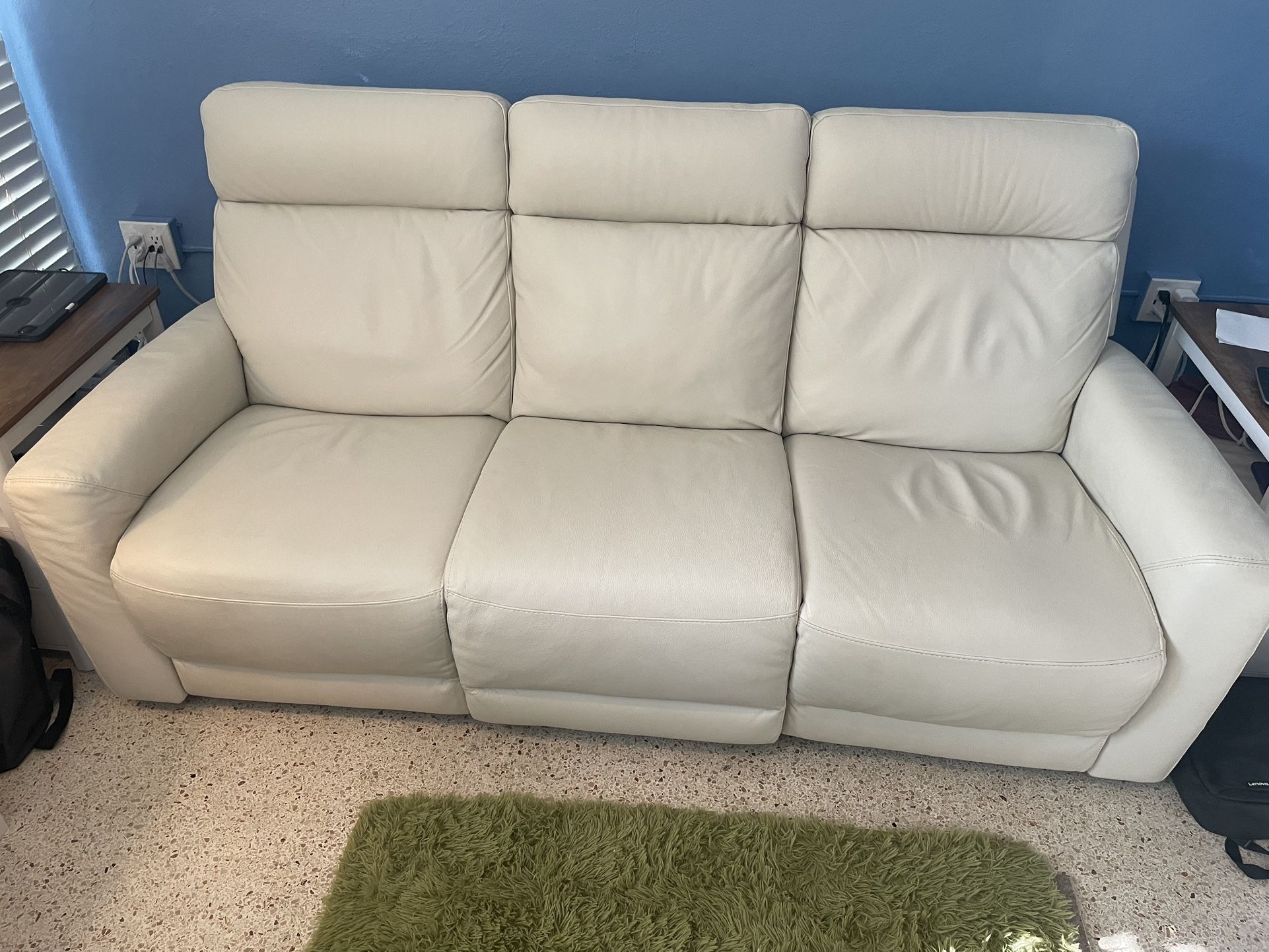 Pending Pick Up - Like New Leather Power Reclining Sofa – Natuzzi Editions