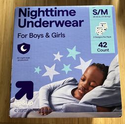 Up&Up Nighttime Underwear S/M (42 Count)