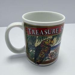 Vintage 1996 Treasure Island ‘Brittany’ Parrot 11 fl oz Ceramic Coffee Mug