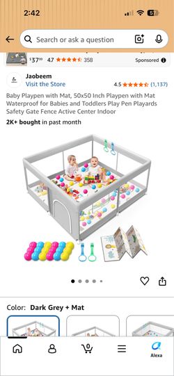 Baby play pen