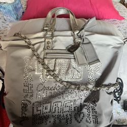 COACH STORYPATCH SEQUIN SPOTLIGHT XL TOTE