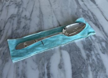 Sterling Silver Tiffany & Co. Faneuil 8 5/8" Serving Spoon No Monogram • 107 gr