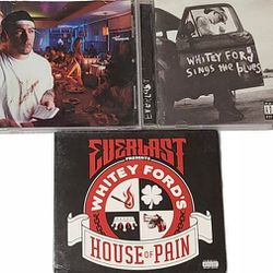 Everlast 3 CD Lot Whitey Ford's House Of Pain Sings The Blues Eat At Whitey's