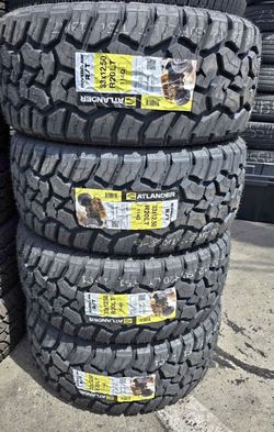 33x12.50R20LT Set Of 4 Atlander R/T New Tires