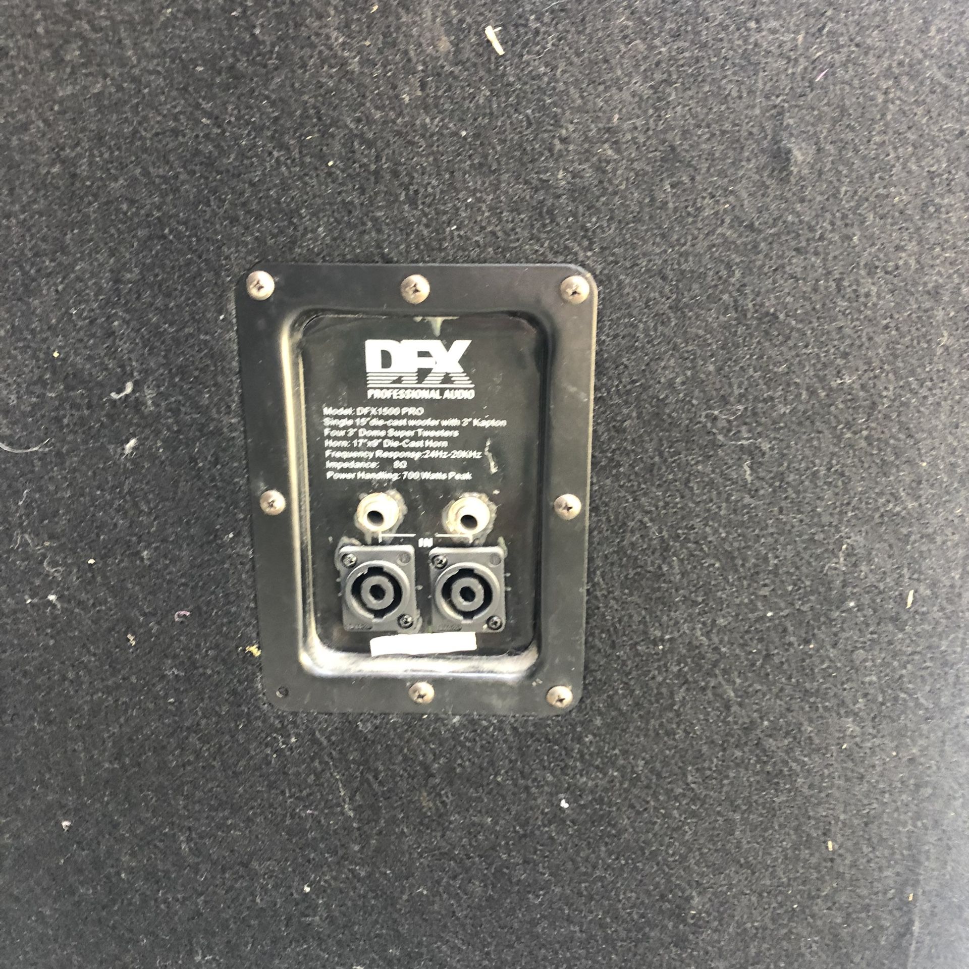pyd 1919 Pyle Pro / DFX 1500 Professional Dj / PA speaker / Sound System for Sale in Houston, TX