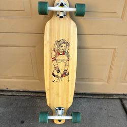 Harley Quinn Suicide Girls Longboard Skateboard 