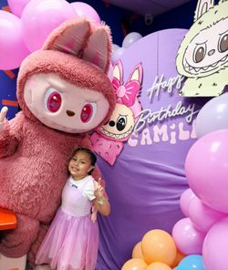 Famous Labubu Mascot Costume For Sale