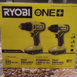 Ryobi Drill Set