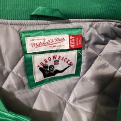 4xlt Kelly Green Eagles Jacket