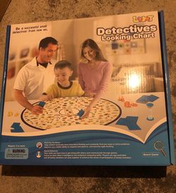 Detectives looking chart