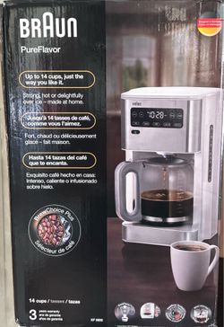 Braun 14-Cup PureFlavor Drip Coffee Maker