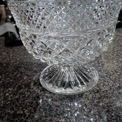 10 Or 12 Inch Crystal Fruit Bowl / Serving Bowl