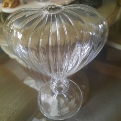 Heart Shaped Glass/ Vase