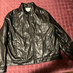 Leather jacket