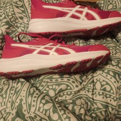 Asics Kids' Grade School Jolt 4 Pink Sneaker Shoes 2535 Size 6  1/2 