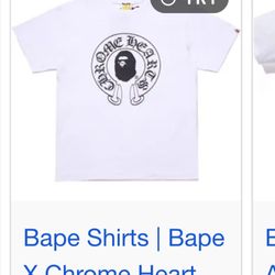  Bape X Crome Shirt 