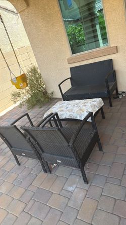 Backyard furniture