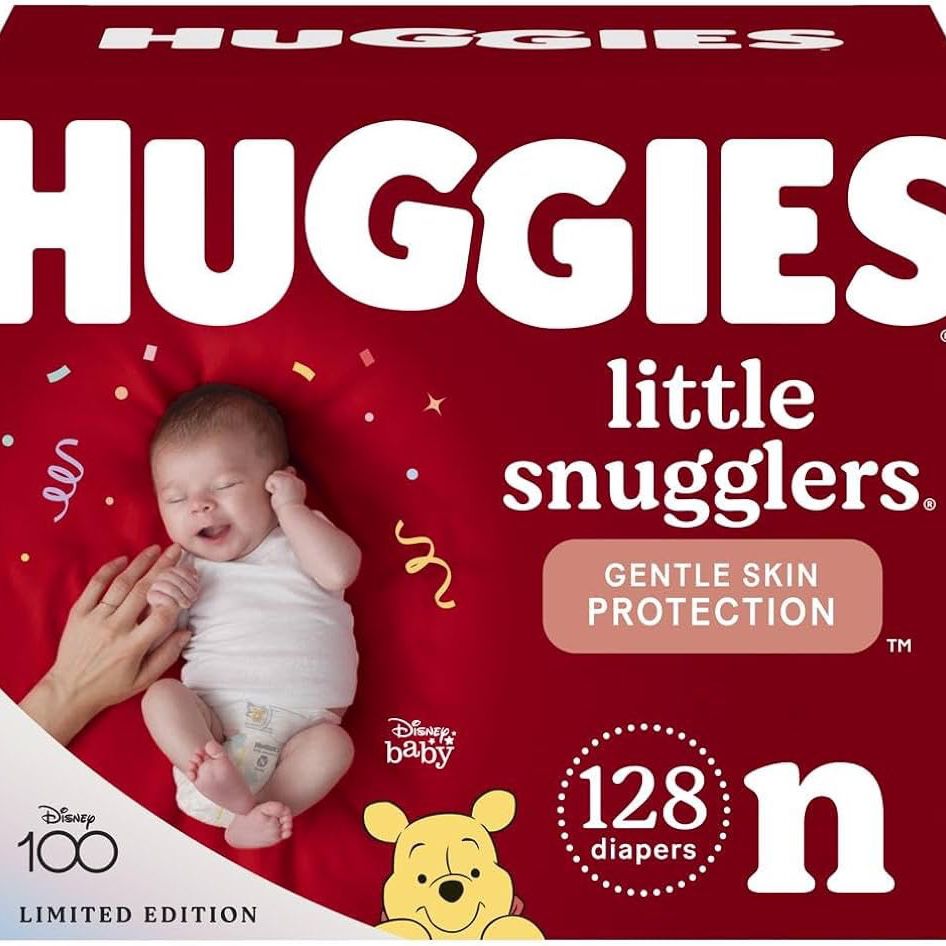 Huggies Little Snugglers Baby Diapers -Absorbent, Breathable Protection